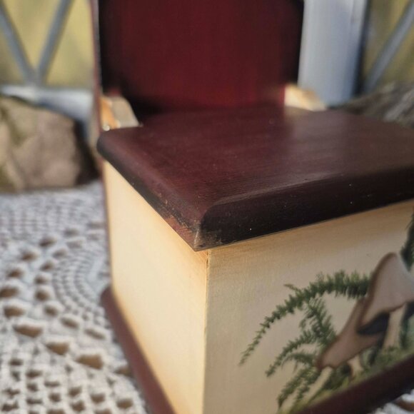 Red & Cream Mushroom Matchbox Wall Decor - Picture 15 of 16